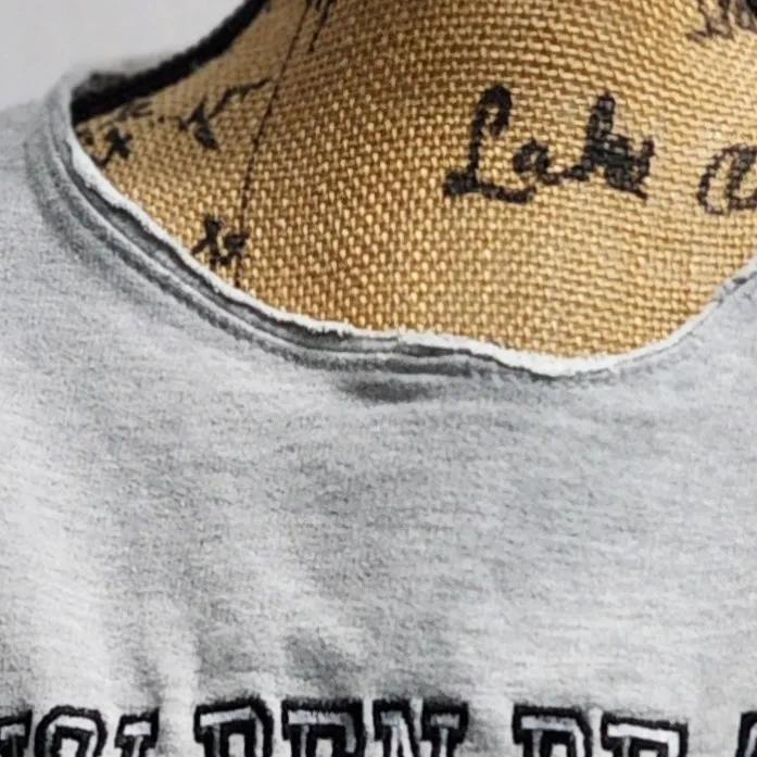 Holden Beach Sweatshirt Pullover Crewneck Pocket Gray Comfy Casual Size M Gray Size M - Image 4