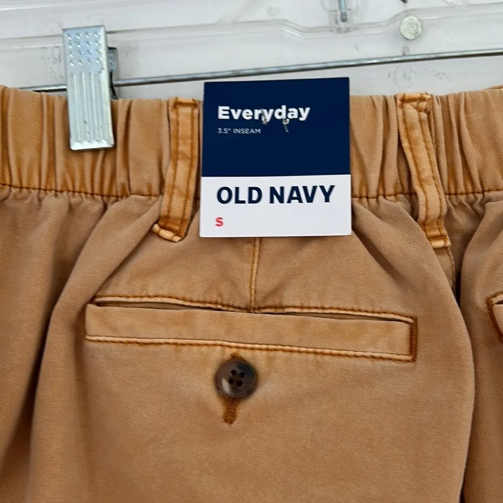 Old Navy Gold Cotton Shorts sz S - Image 5