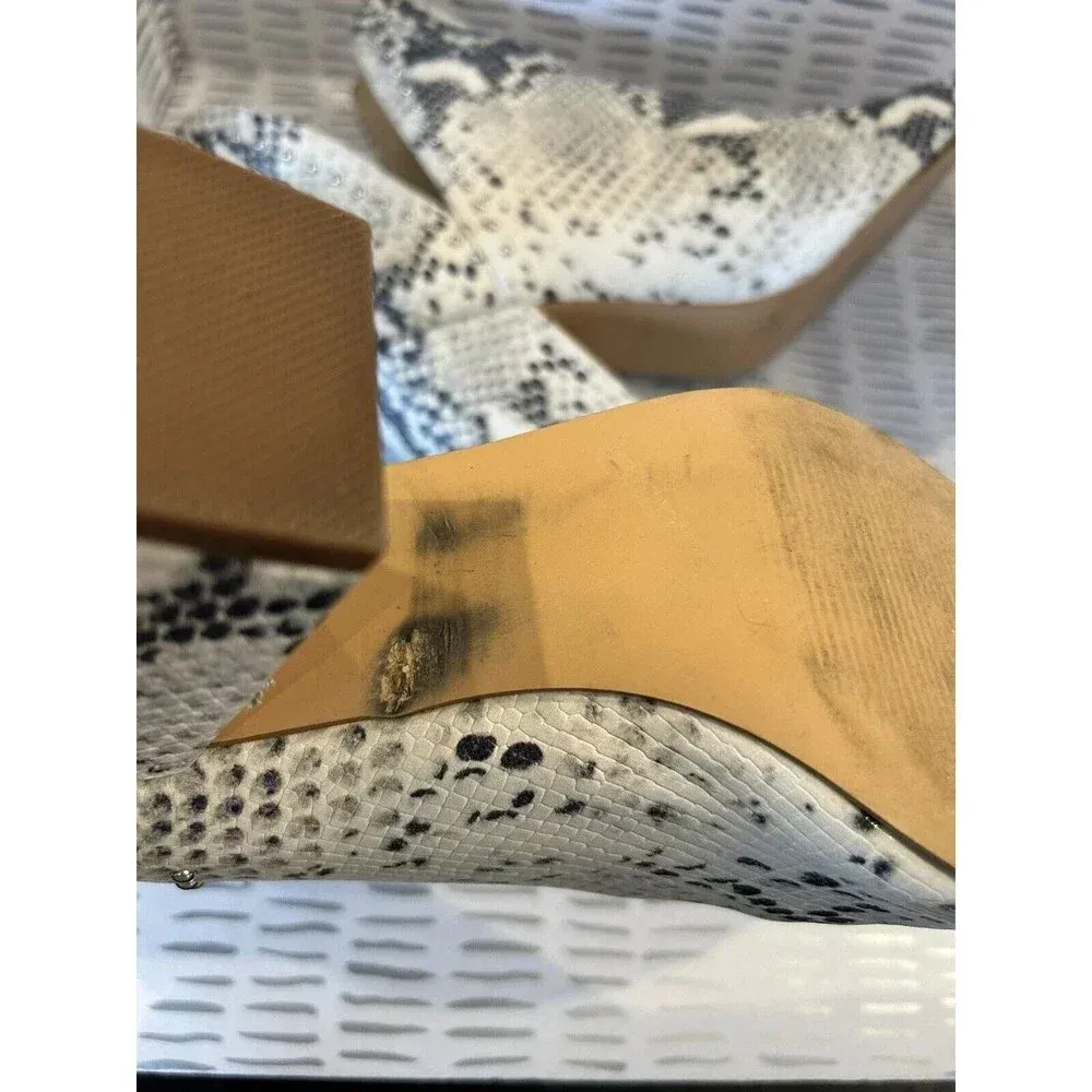 Steve Madden Rockstar Booties Side‎ Cut Out Silver Studs Women’s Size 10 - Image 13