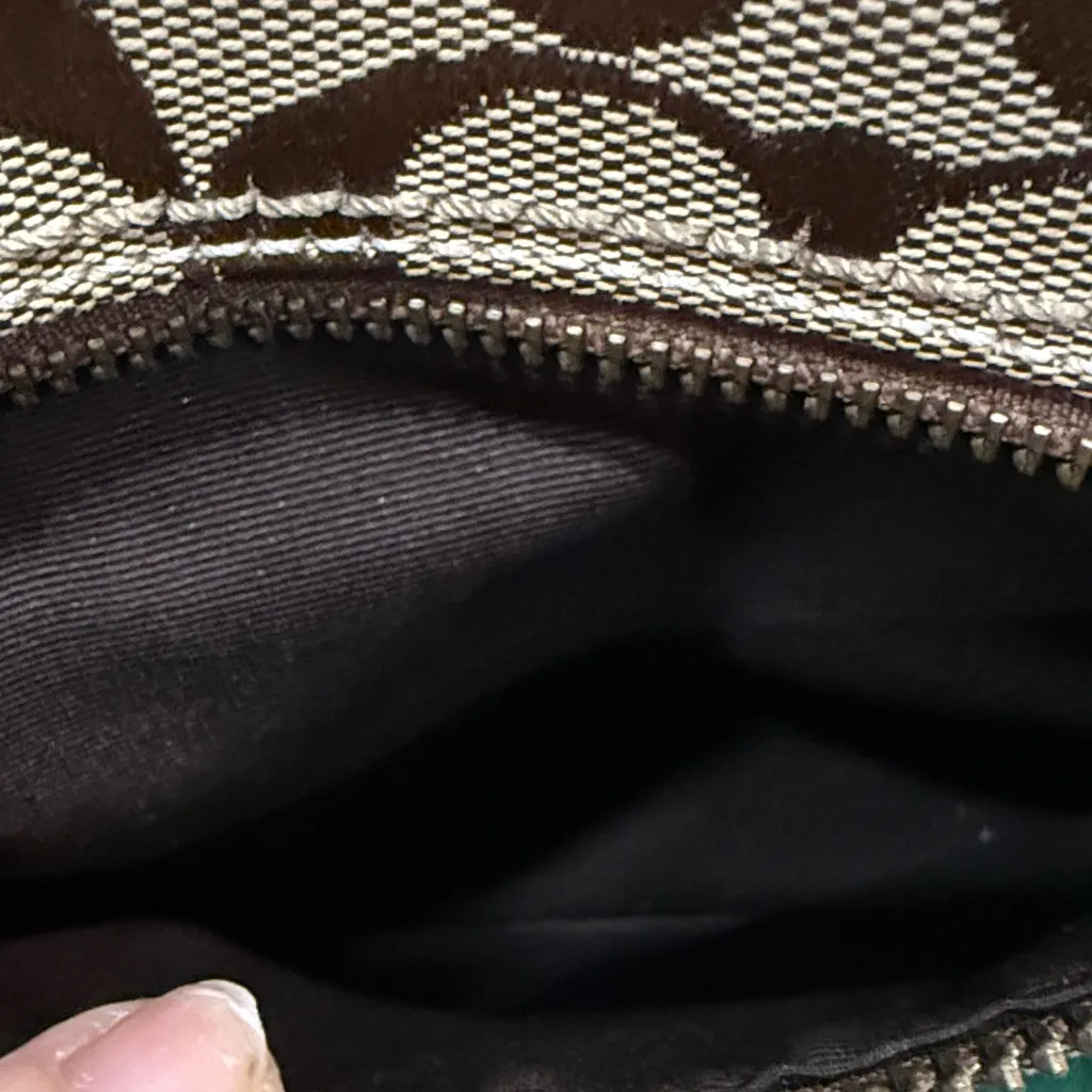 Coach  Tan and Brown Crossbody Bag - Image 3