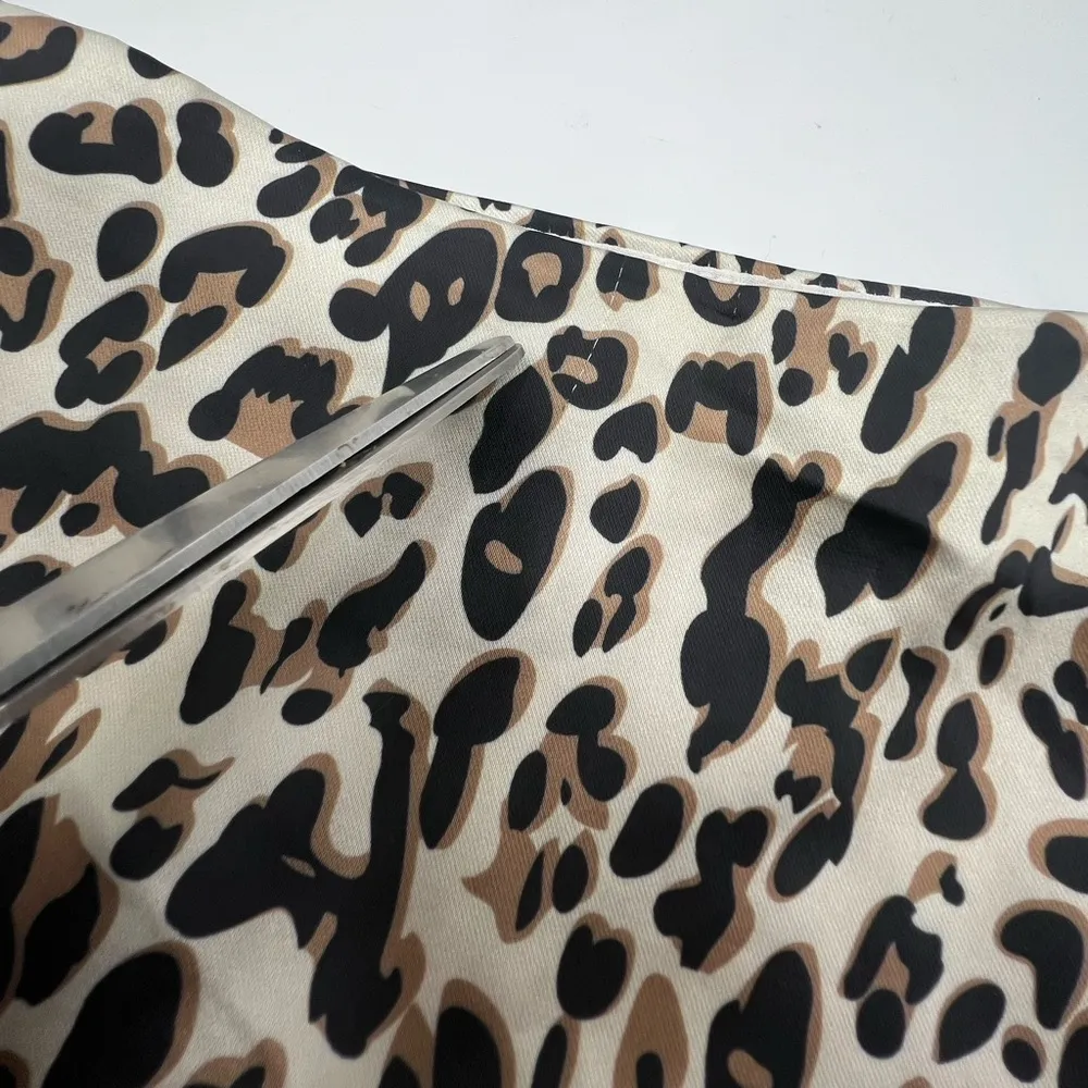 White Fox Ellery Mini Skirt Leopard Print - Image 8