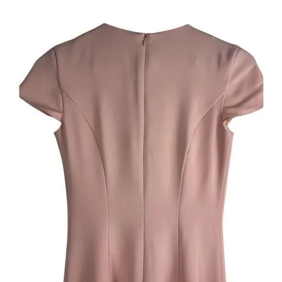 Amanda Uprichard P / XS Hudson Dress Dusty Rose Light Pink‎ Mini Fit & Flare - Image 7