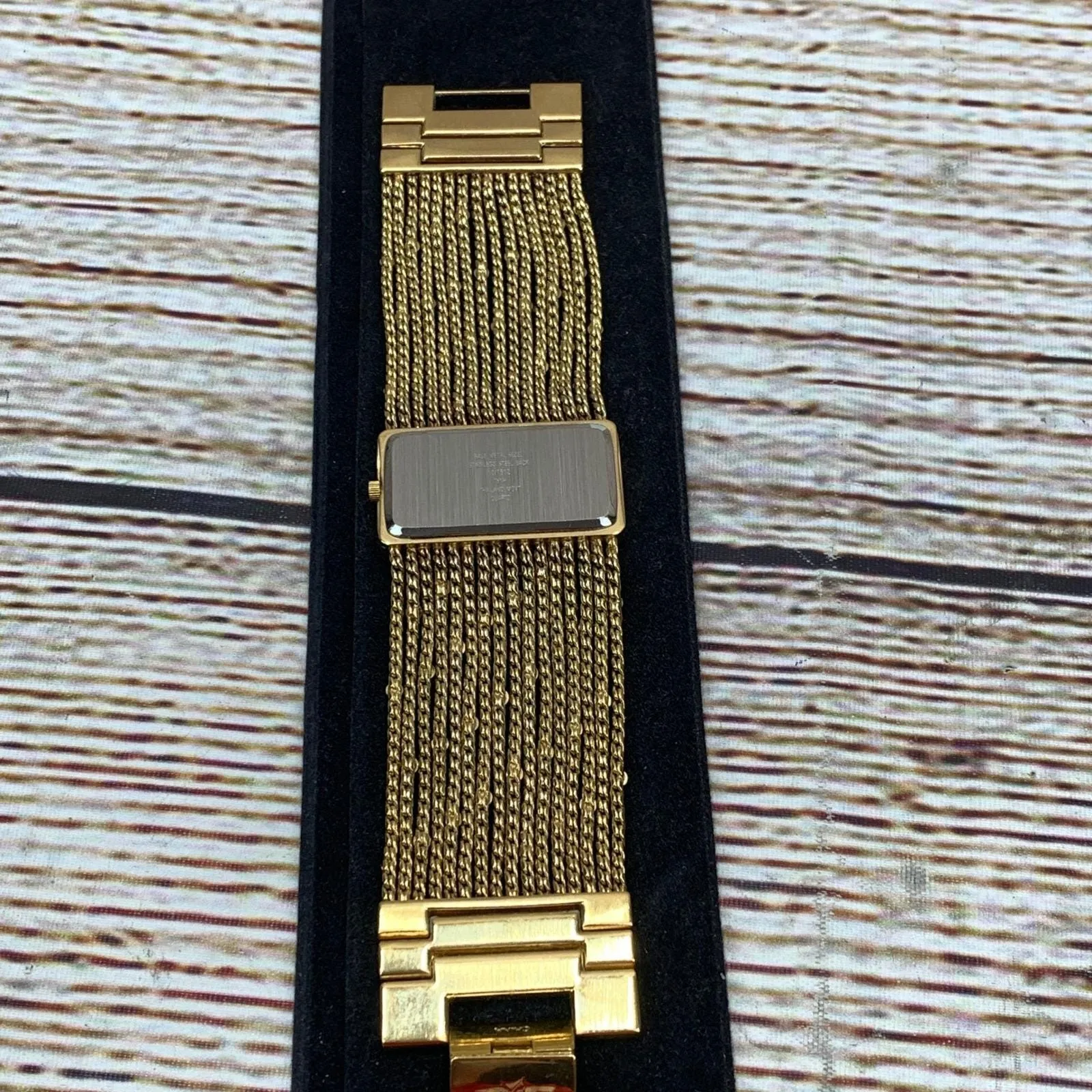 Anne Klein Gold Tone Multi Strand Chain Bracelet Watch‎ 10/7512 751H Tested - Image 5