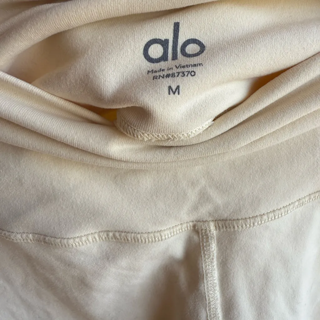 ALO Yoga Women's Ivory Leggings Highwasited - Image 7