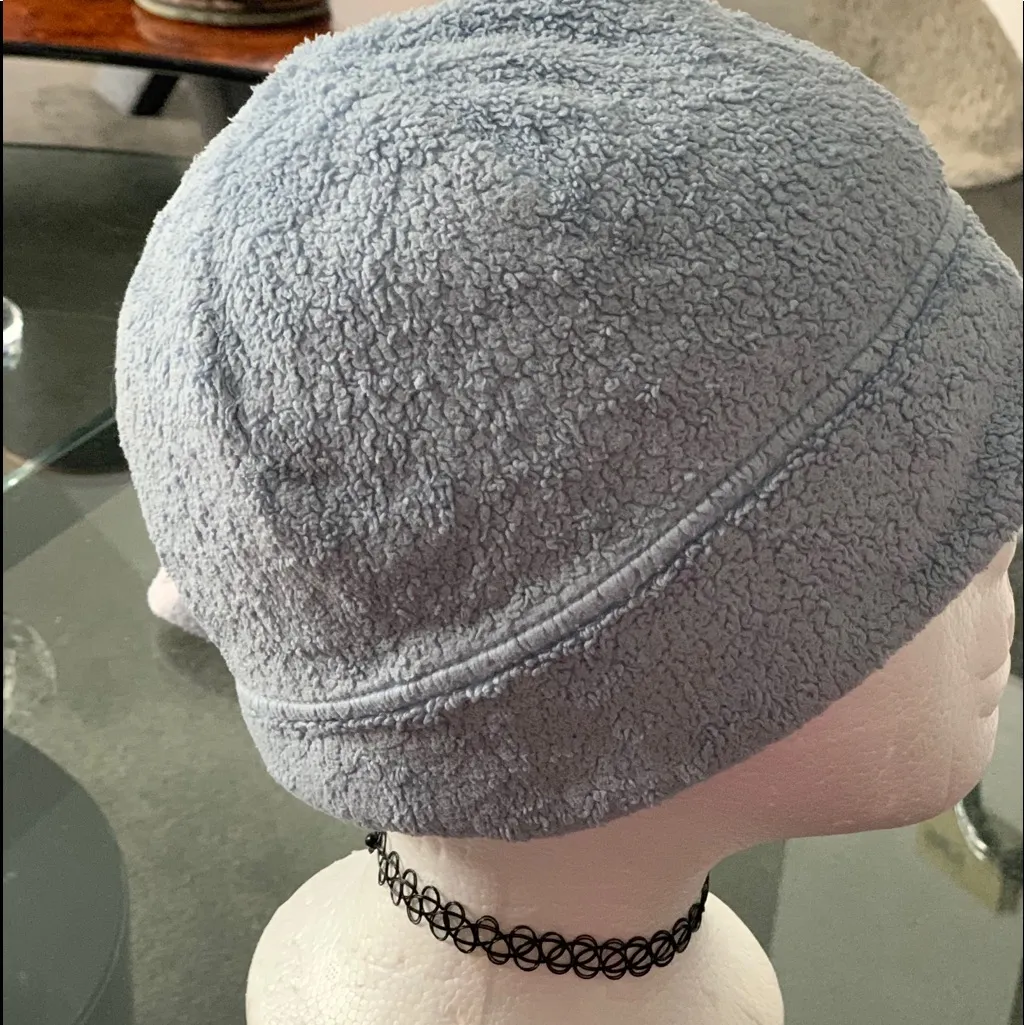 THE NORTH FACE GIRLS BLUE BEANIE HAT - Image 2