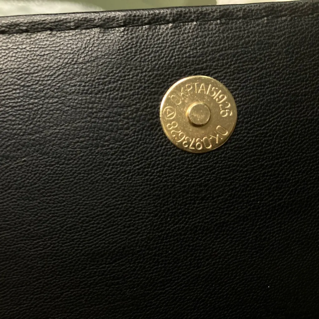 Bebe Black Woven Mini Shoulder Bag Clutch with Gold Chain NWT - Image 14