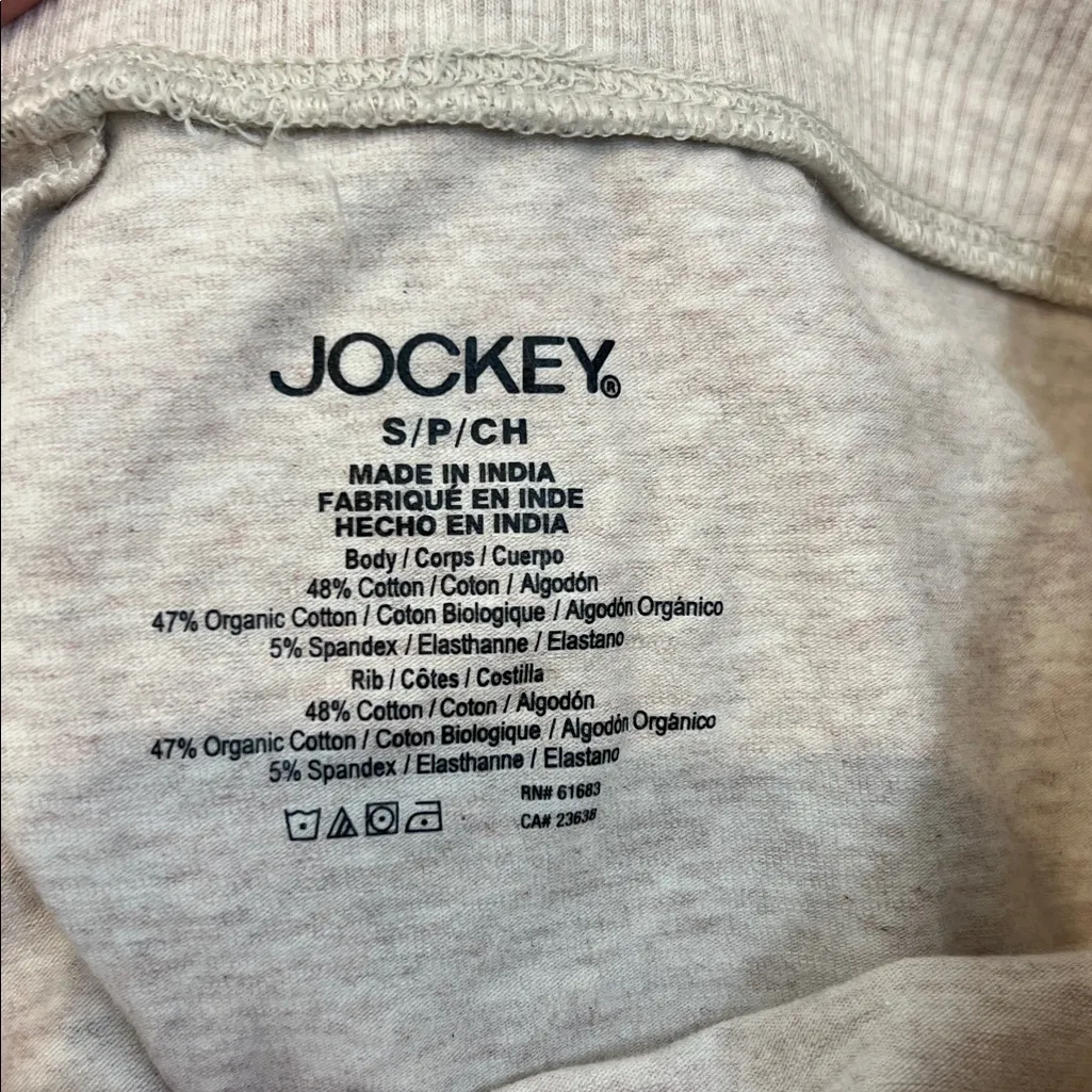 Jockey Beige flare leggings size small. Tan - Image 8