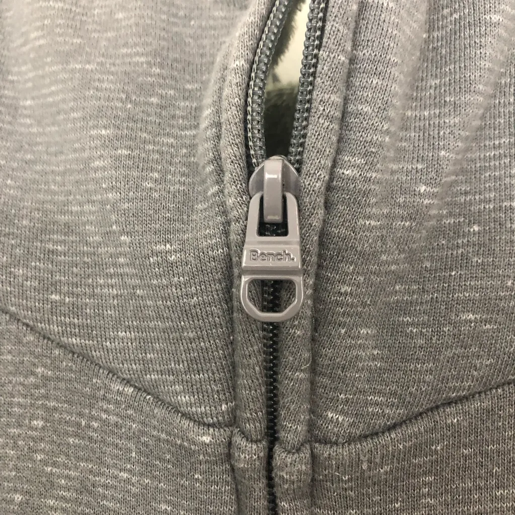 Bench 4/$25  Workout Heathered Gray Zip Up Hoodie - Image 4
