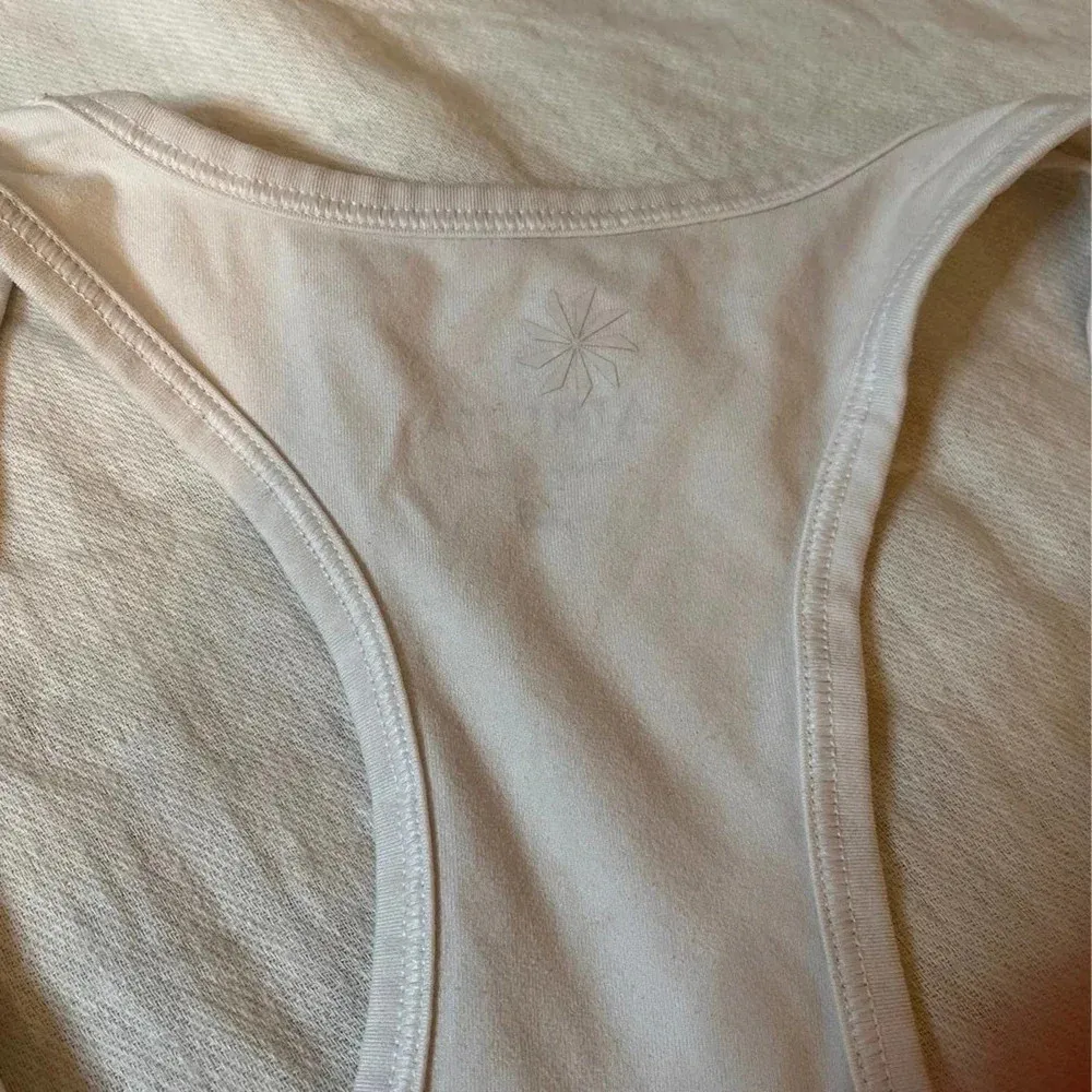 Athleta white racer back tank top xs - Image 4