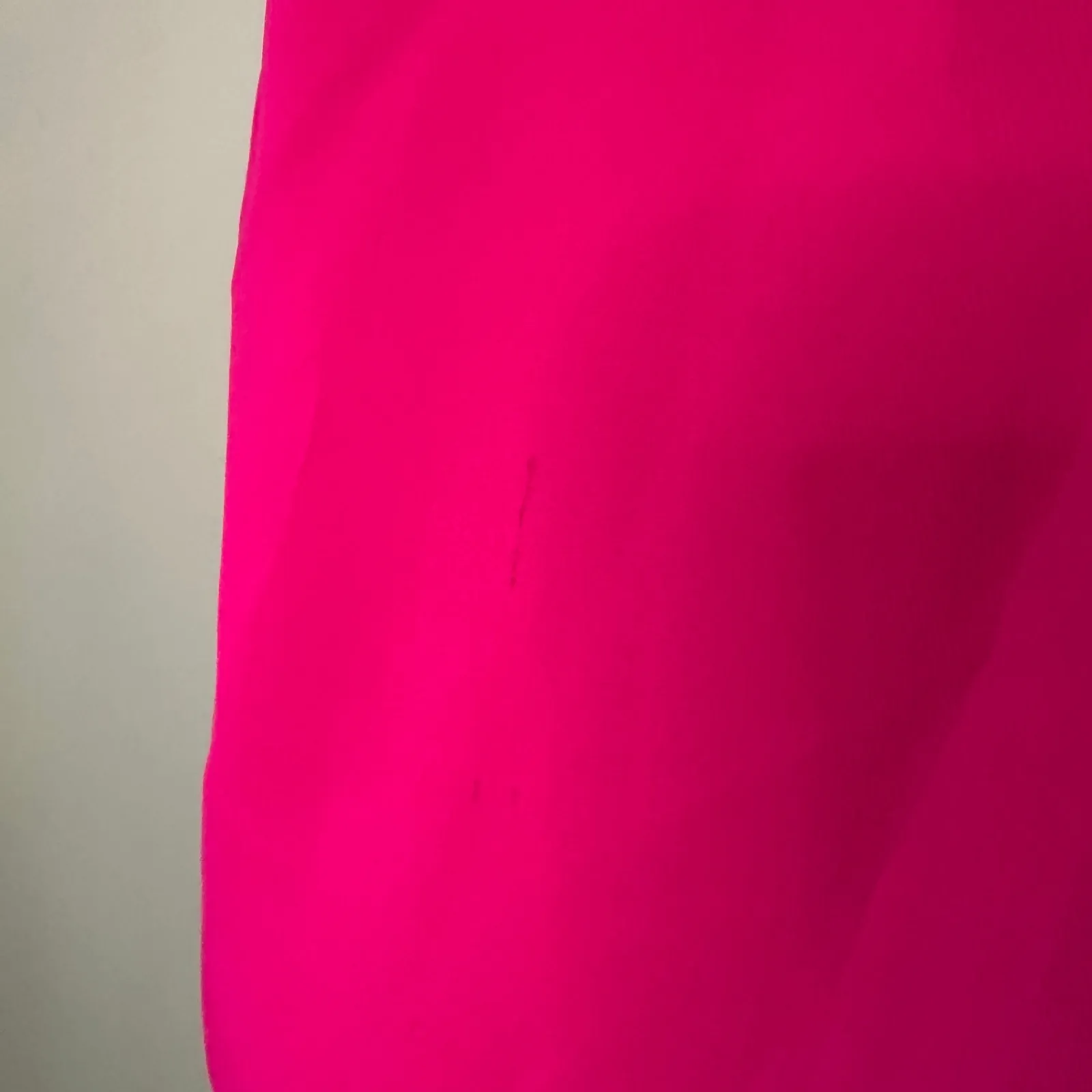 Amanda Uprichard hot pink flutter sleeve v-neck top size M - Image 13