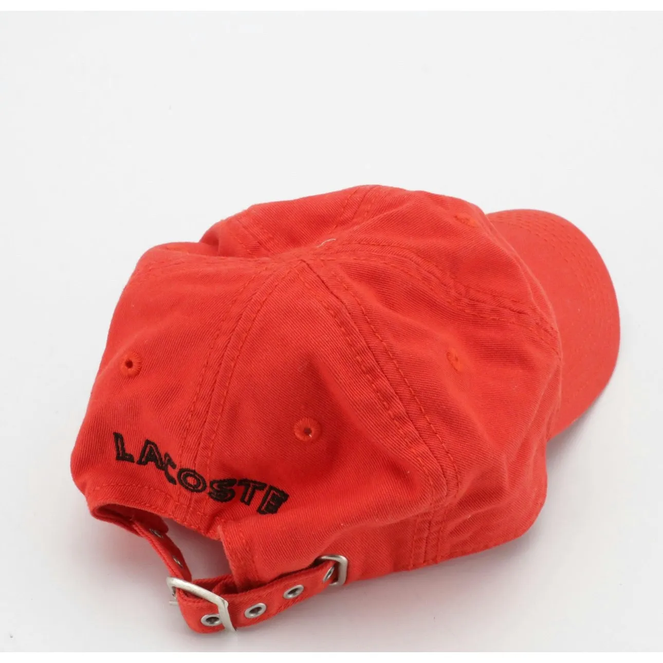 Lacoste IZOD Women’s Red Ballcap - Image 3