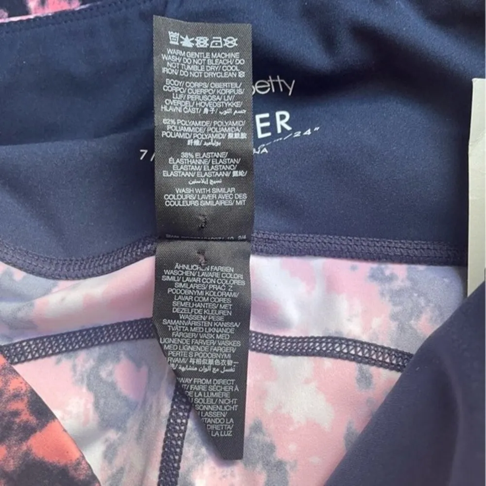 NWT Sweaty Betty Power Pocket Workout Legging Pink Purple Tie Dye Size Small NEW - Image 14