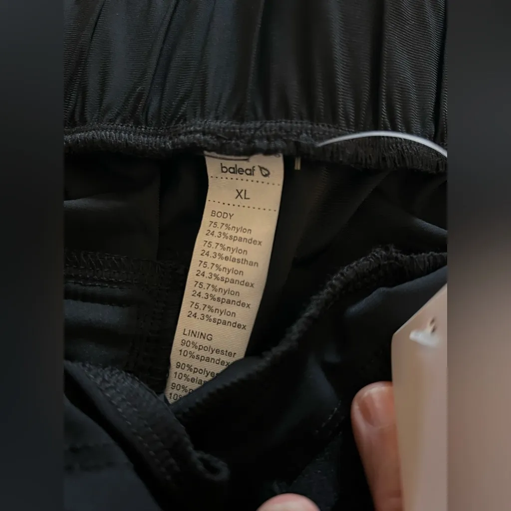 Baleaf Black NWT Casual Pants athleisure activewear golf hiking business casual - Image 6