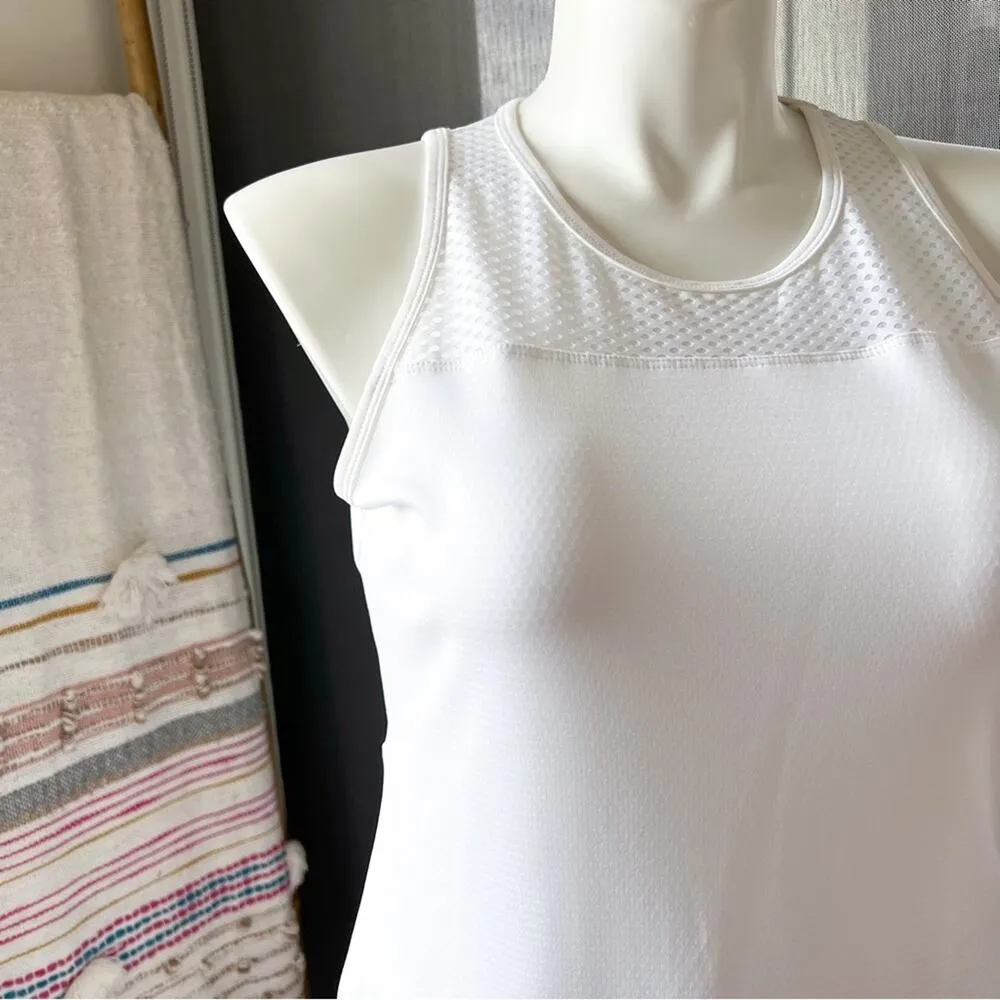 Lija Breeze White Training Tennis Dress SS - Image 2