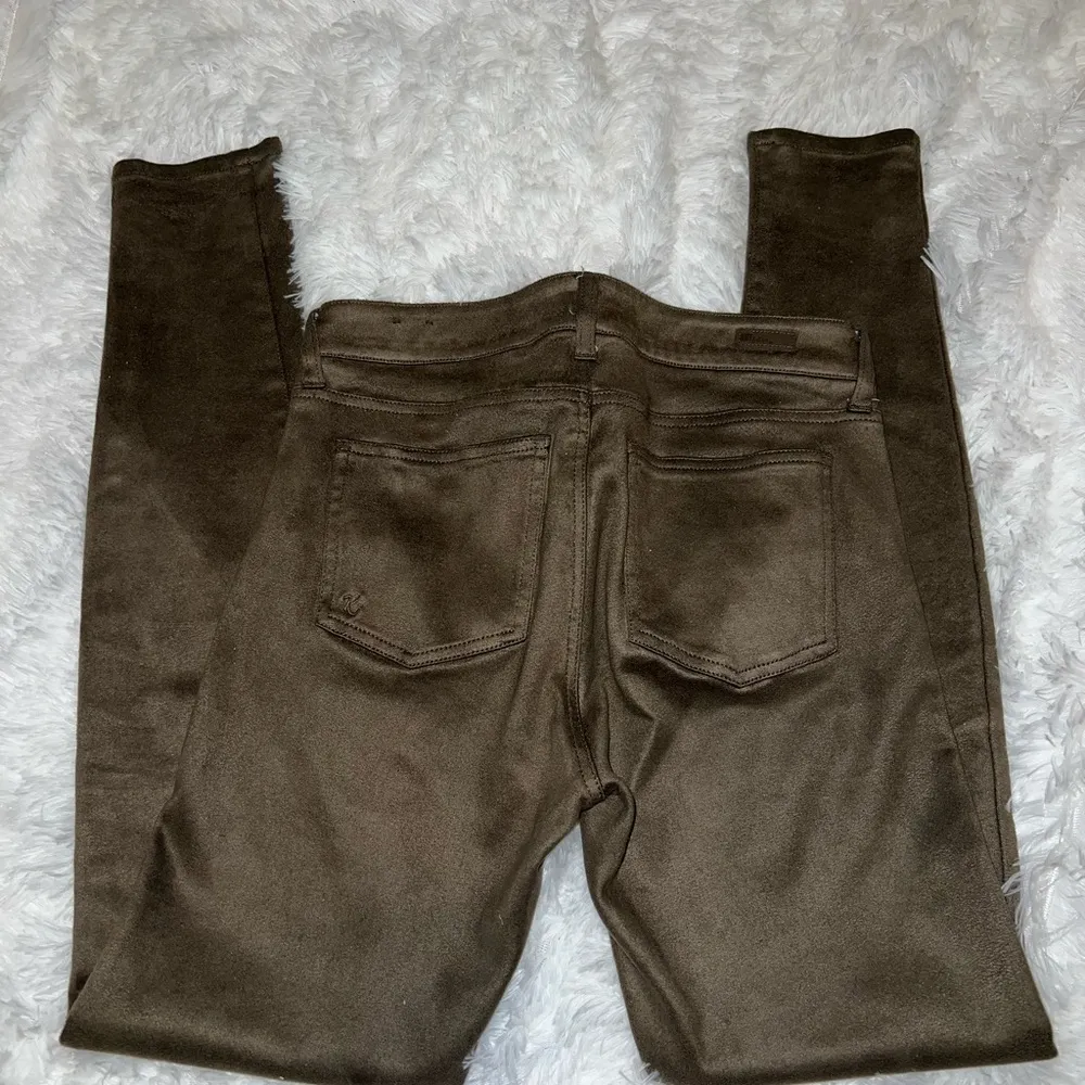 Kut from the Kloth Mia Toothpick Skinny Pants Size 6 Taupe Bottoms - Image 2