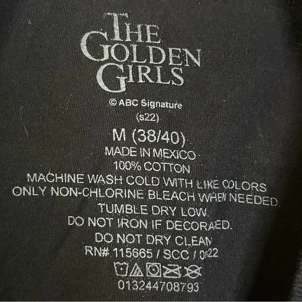 THE GOLDEN GIRLS Black Graphic T - Image 4