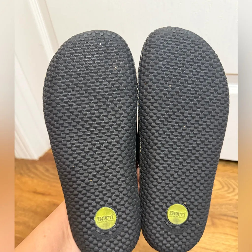 Born Black Leather Slip - Image 3