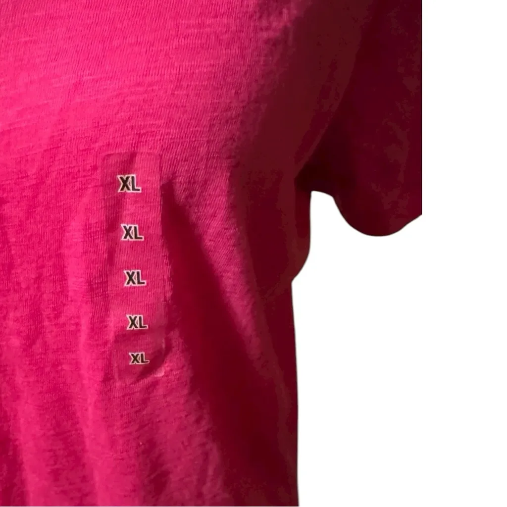 Arizona Jeans Women's Pink V-Neck Top Sz XL - Image 9