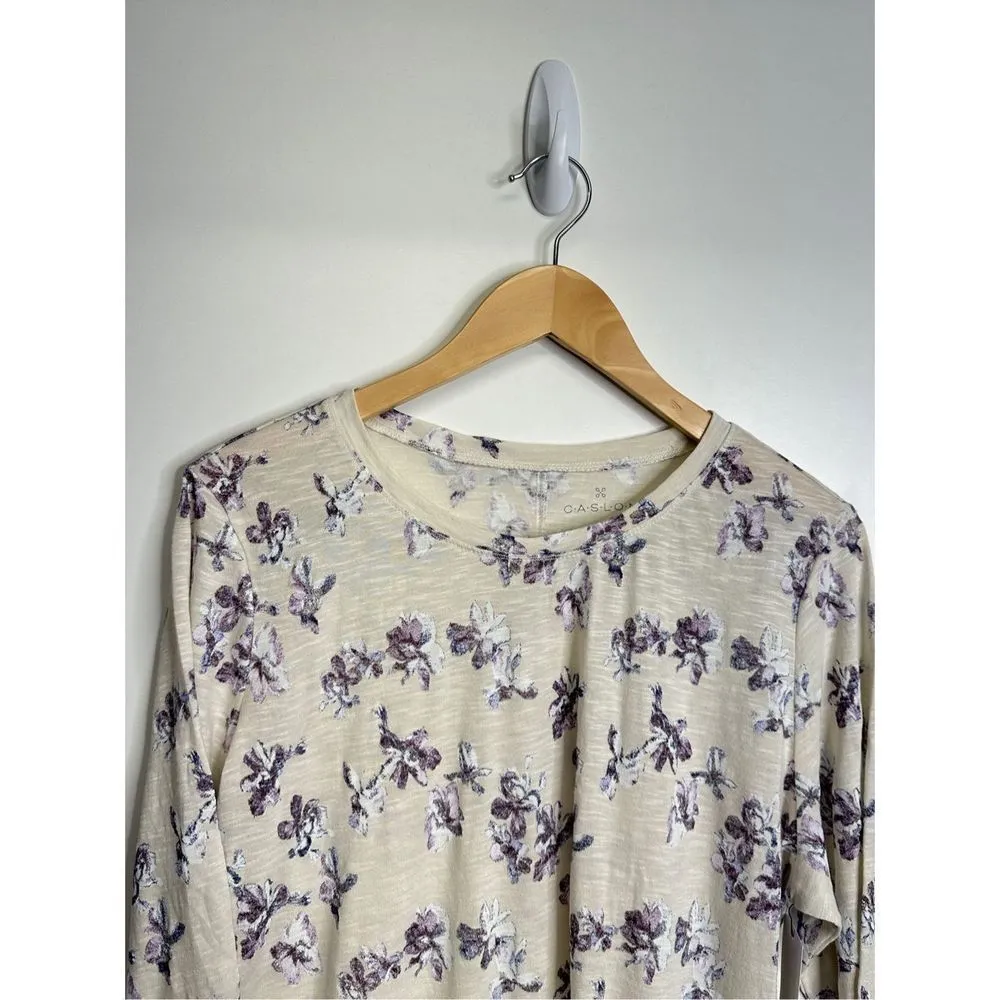 Caslon  Shirt Womens Long Sleeve Floral Crewneck Size XXL NWT - Image 4