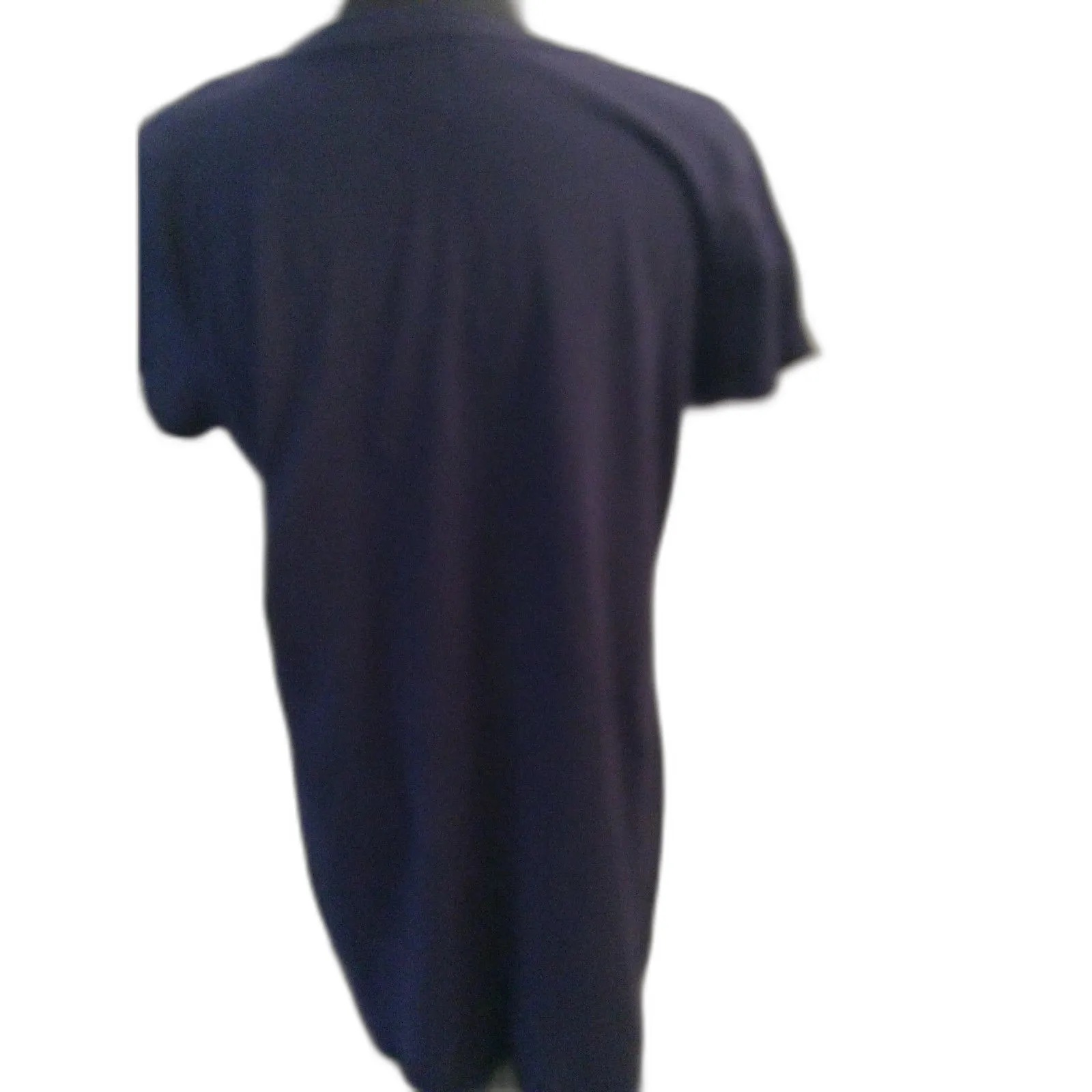 USPA Navy Blue Tee Sneaker Dress Size XL V Neck - Image 3