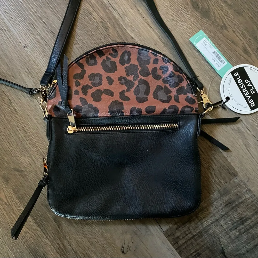 NWT Stitch Fix Under One Sky Marribel Reverse Animal Print Crossbody Purse - Image 5