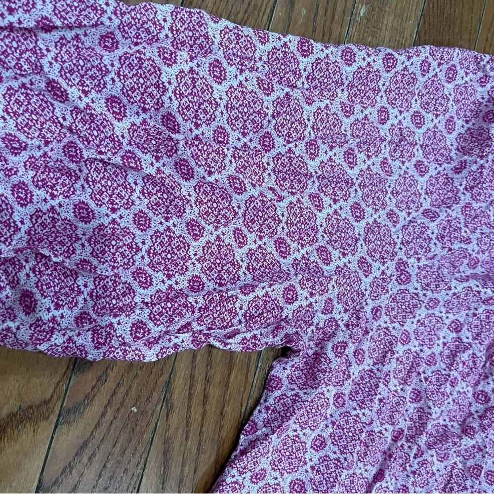 Willi Smith Pink Floral Blouse - Image 3