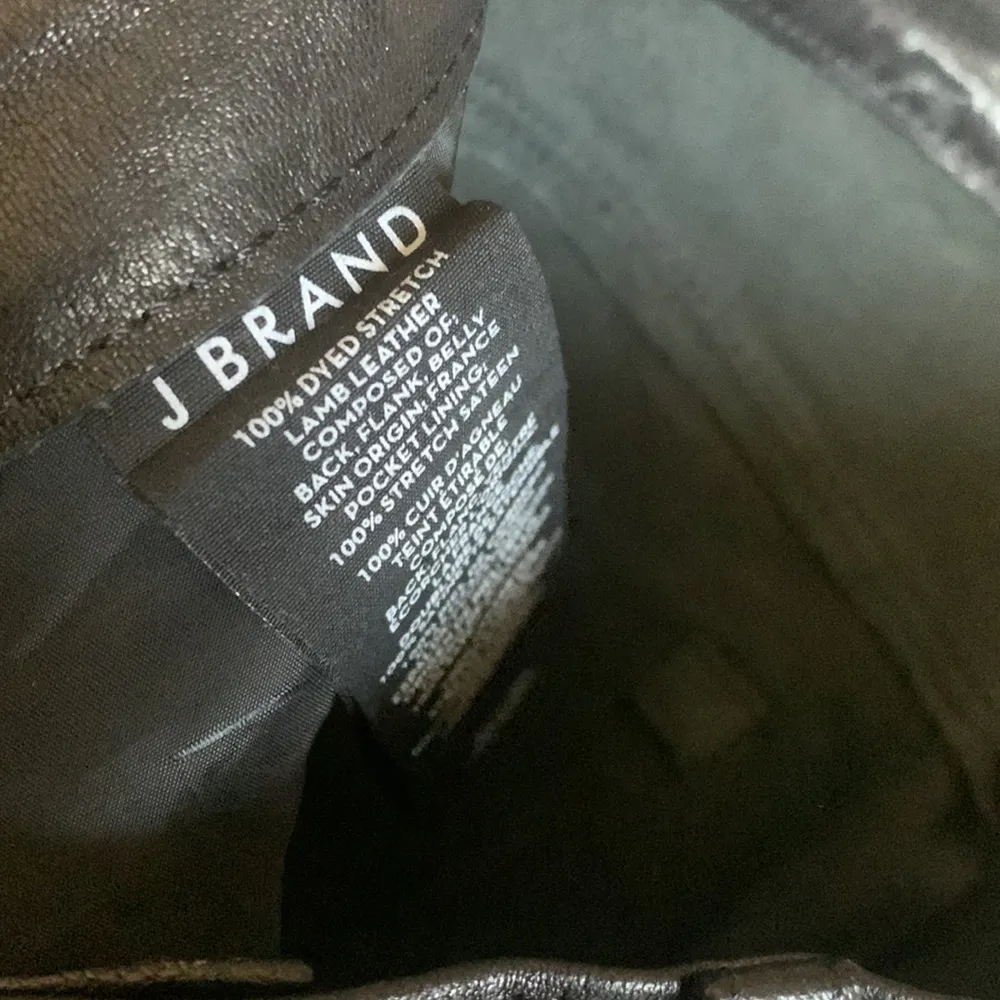 J brand lamb leather jeans - Image 4