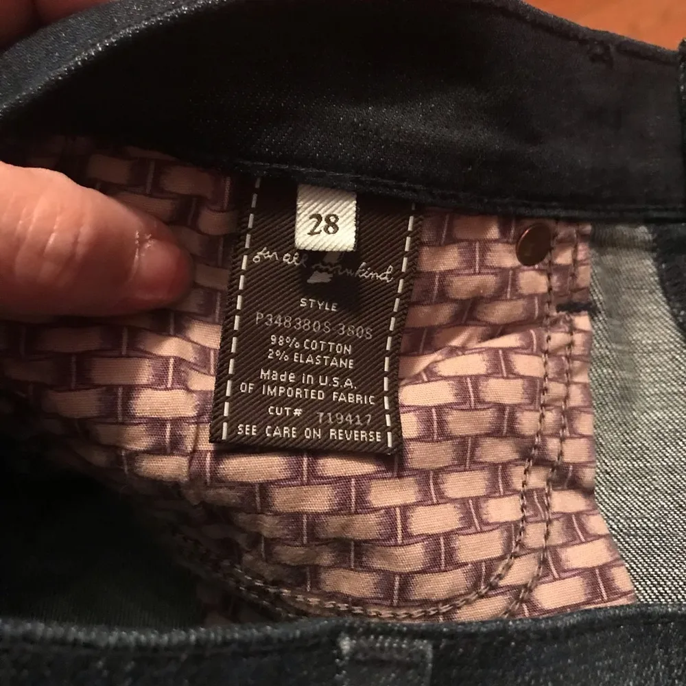 7 for all mankind Dojo Crops sz28 - Image 7