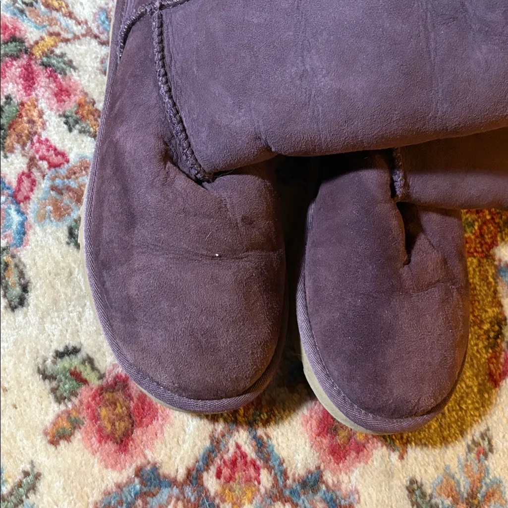 Burgundy Uggs - Image 4