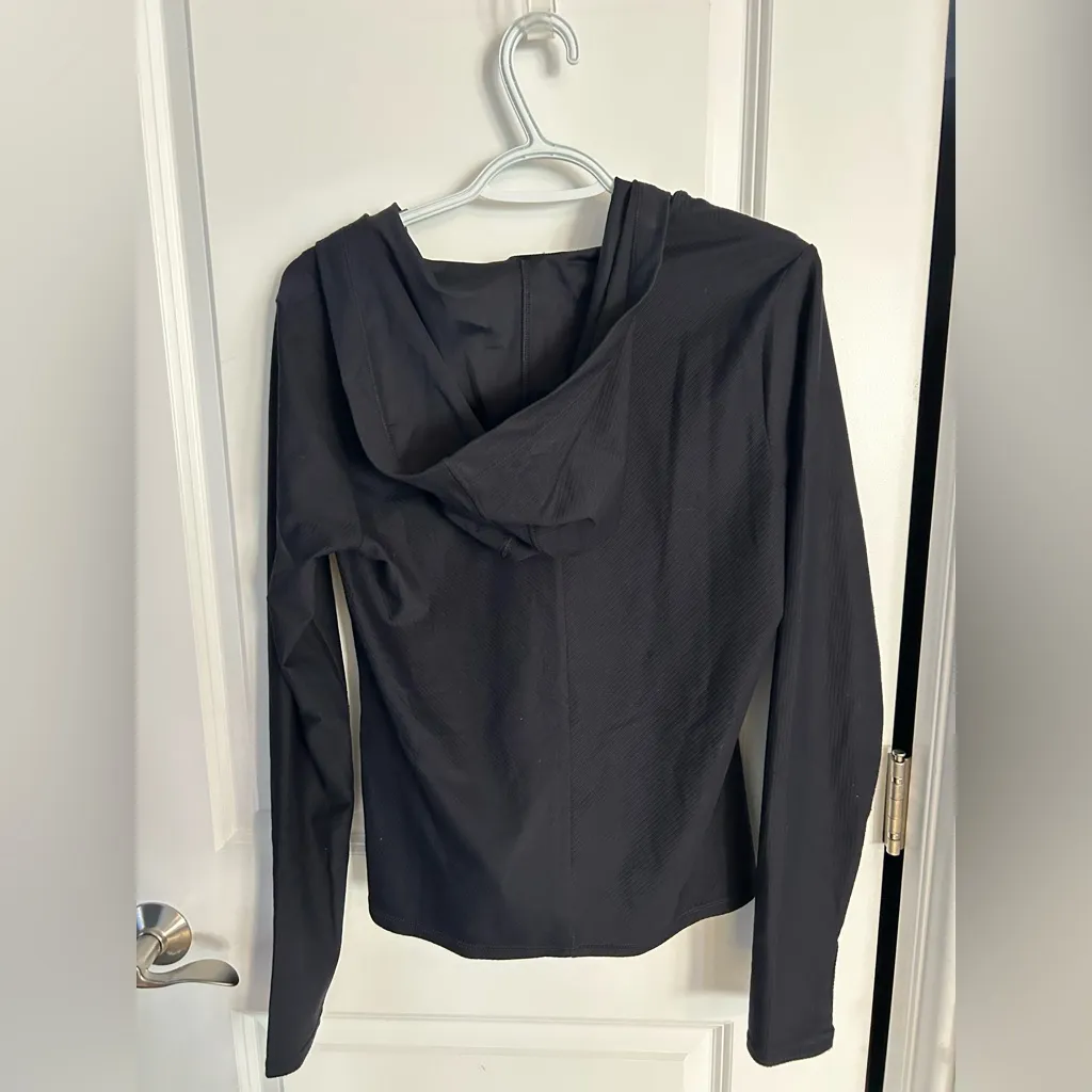 Rhone Ripple Full Zip Hoodie Black Size M - Image 4