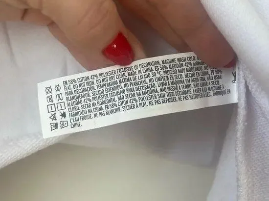 Happy Face Terrycloth Graphic Hoodie M NWT - Image 8