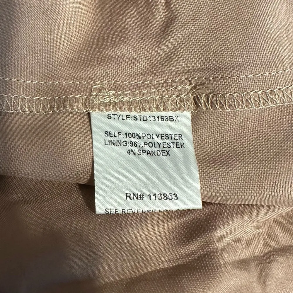 Sugarlips Harbin Floral Balboa Asymmetrical Hem Midi Dress size 2X Puff Sleeves - Image 12