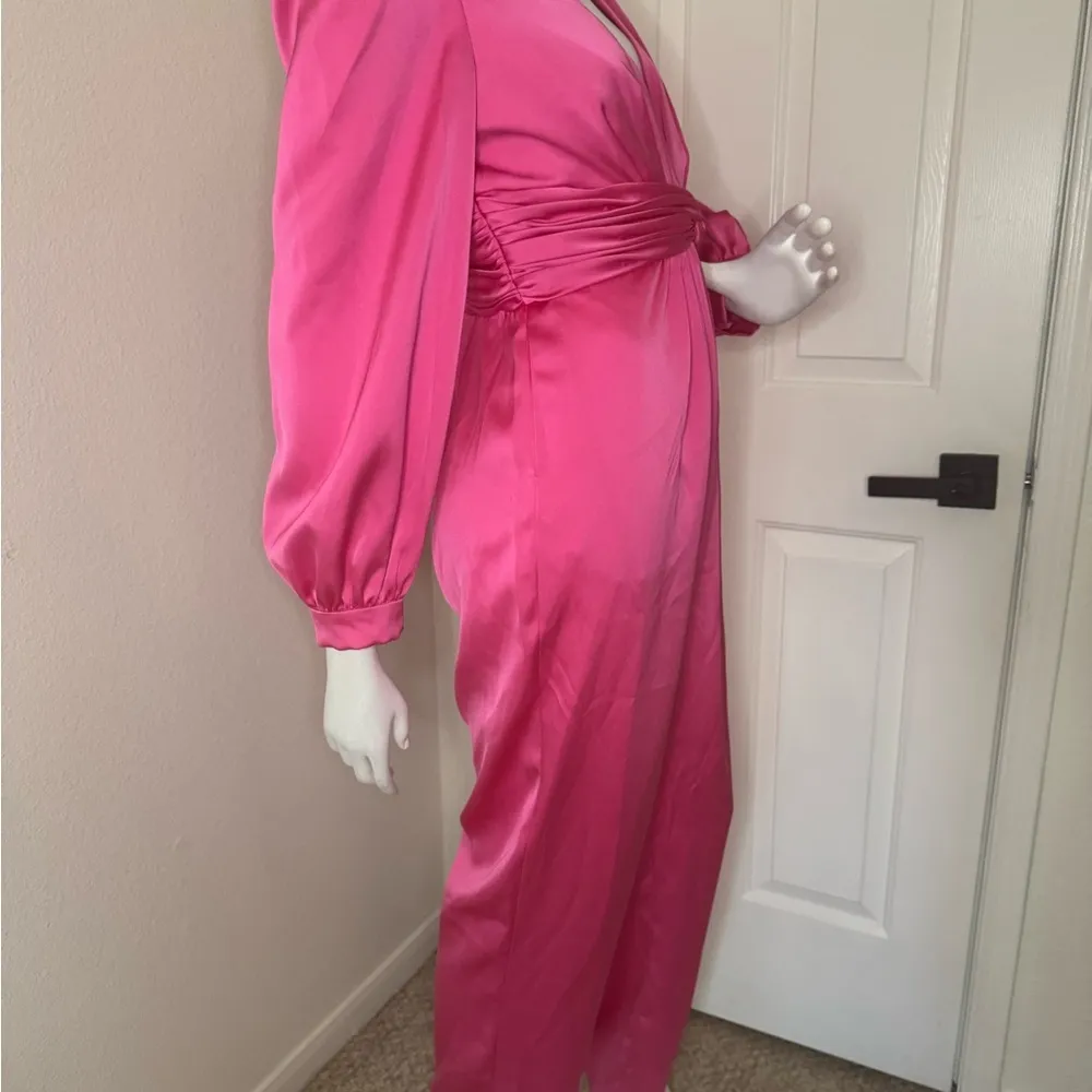Mac Duggal Elegant Pink Jumpsuit - Image 7