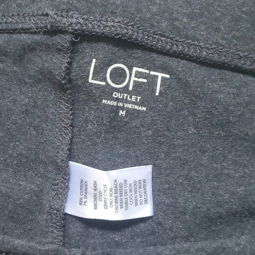Loft Outlet Gray Leggings - Image 4