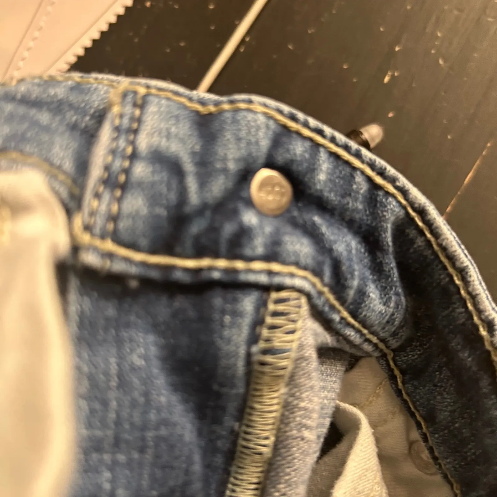 Levis Bootcut Low Rise Jeans Blue 9 - Image 11