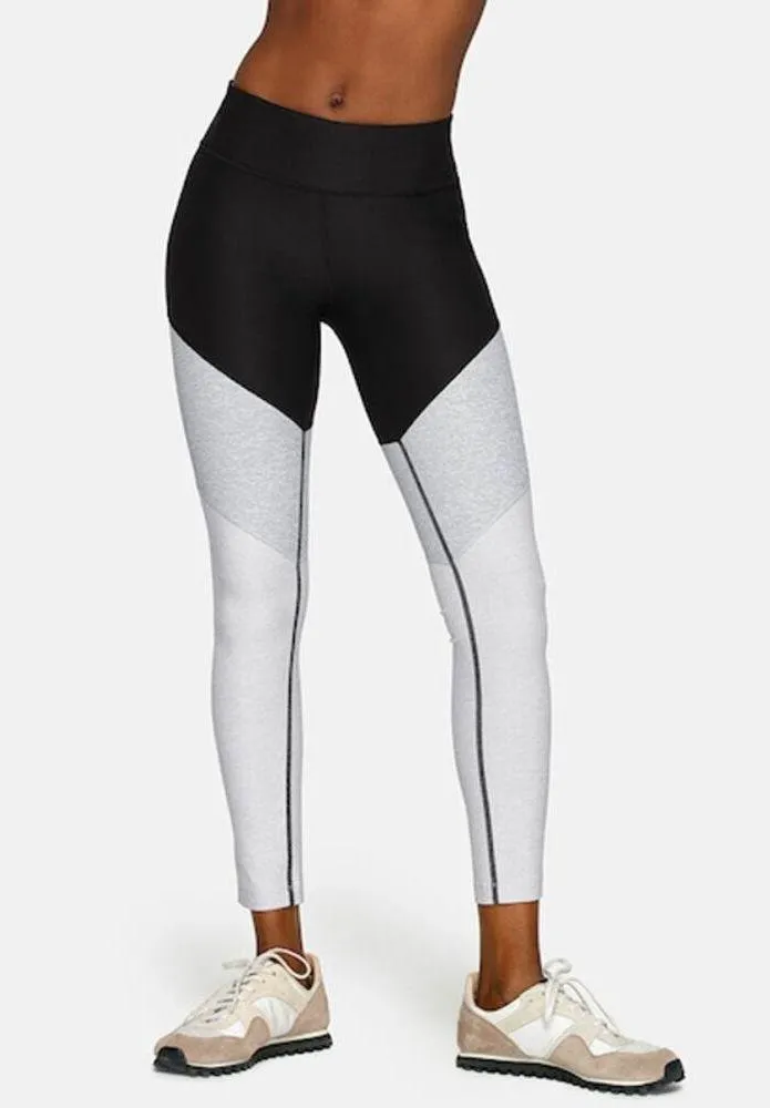 Outdoor Voices Springs High Rise Athletic Colorblock 7/8 Legging Charcoal Small - Image 2