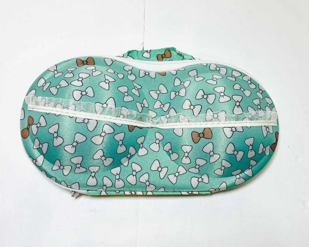 Blue Boobie Bra Bag Purse - Image 2