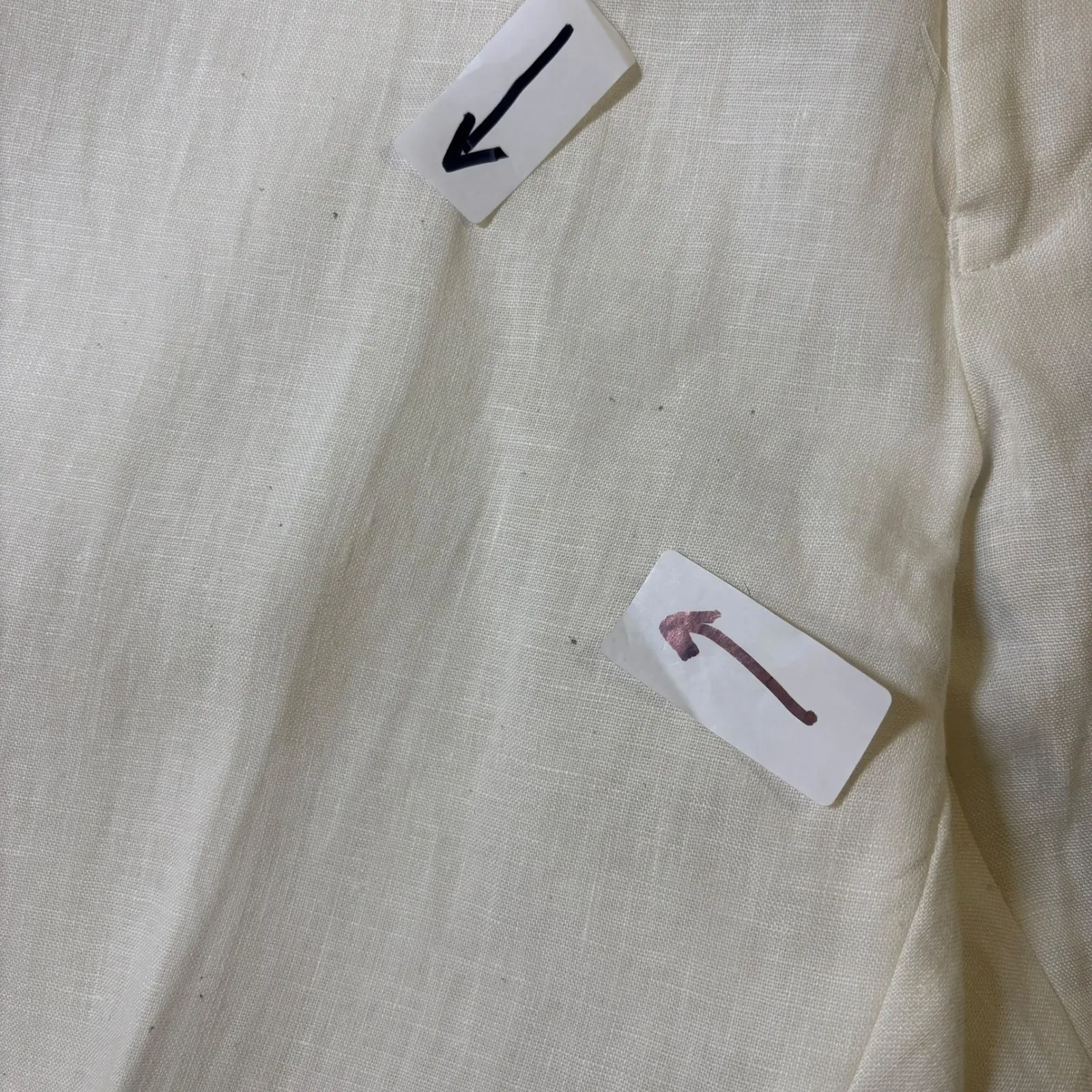 Lauren Ralph Lauren Slim Fit Off White Linen Dress Pants Mens‎ 38W x 30L NWT* - Image 8