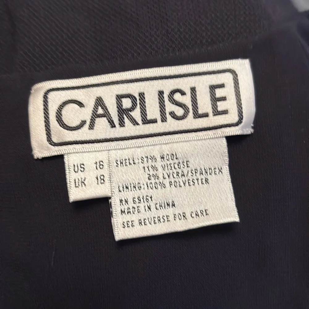 Carlisle Moonlight navy blue dress sleeveless size 16 BNWT - Image 5