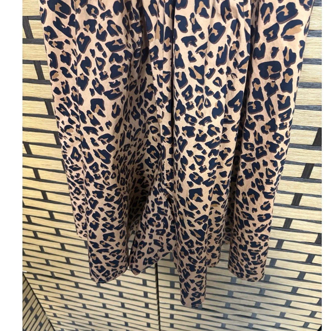 Hutch  Bandeau Leopard Print Romper Size XS - Image 6