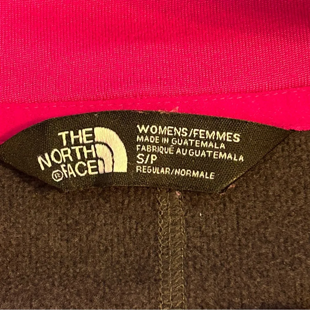 NEW The North Face Hoodie Sweatshirt Sunset Colorful Logo Gray Small - Image 7