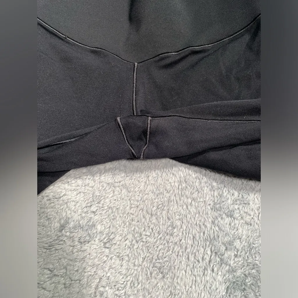 aerie offline Black real me xtra 7/8 legging hi-rise short inseam small - Image 6