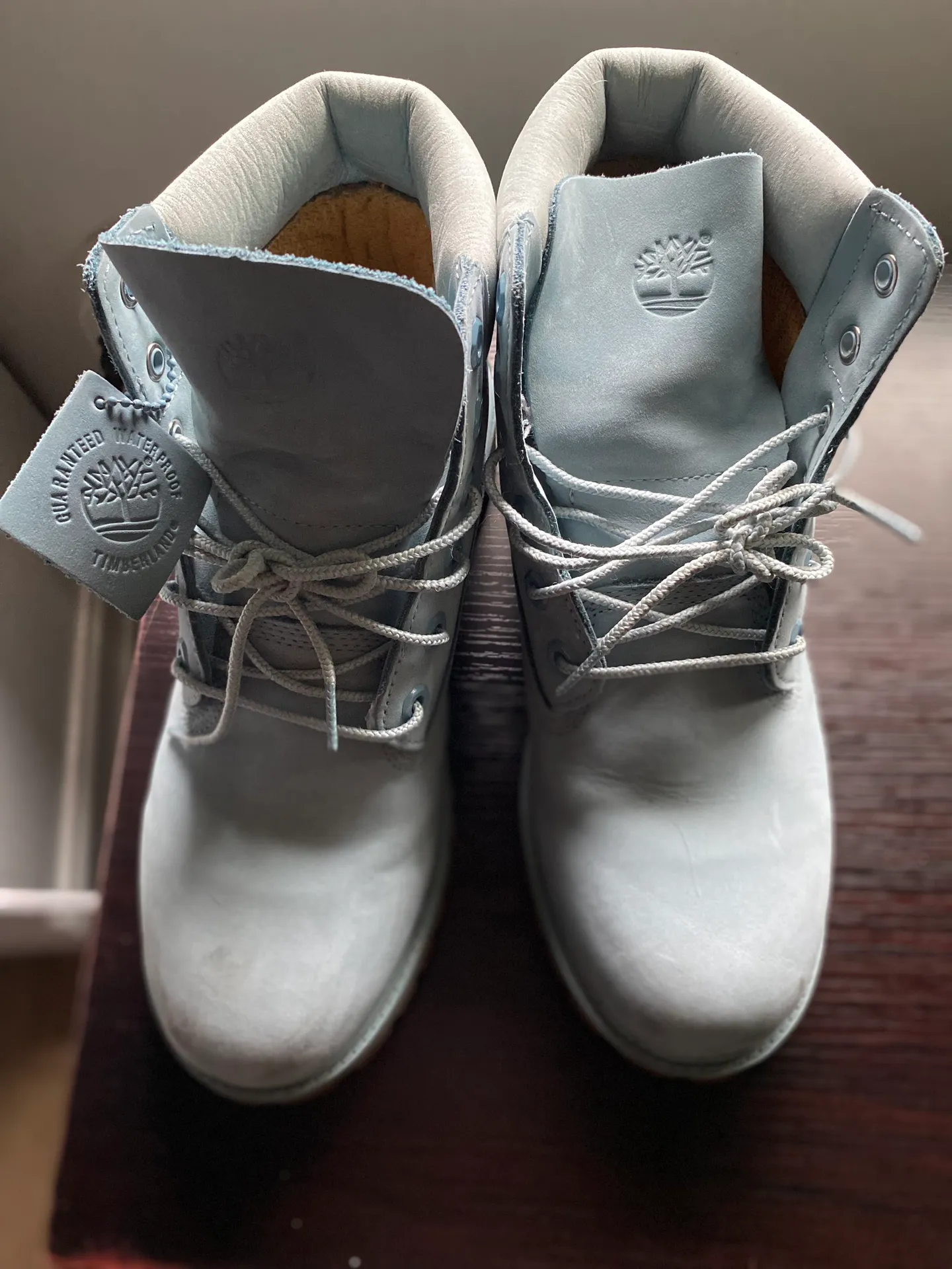 Timberland Light Blue Boots - Image 4