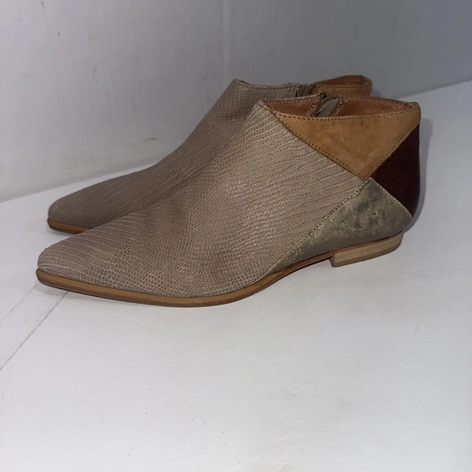 Free People Desert Rider Bootie Cowgirl Western Hippie Equestrian Boho Shoes 37 - Image 11