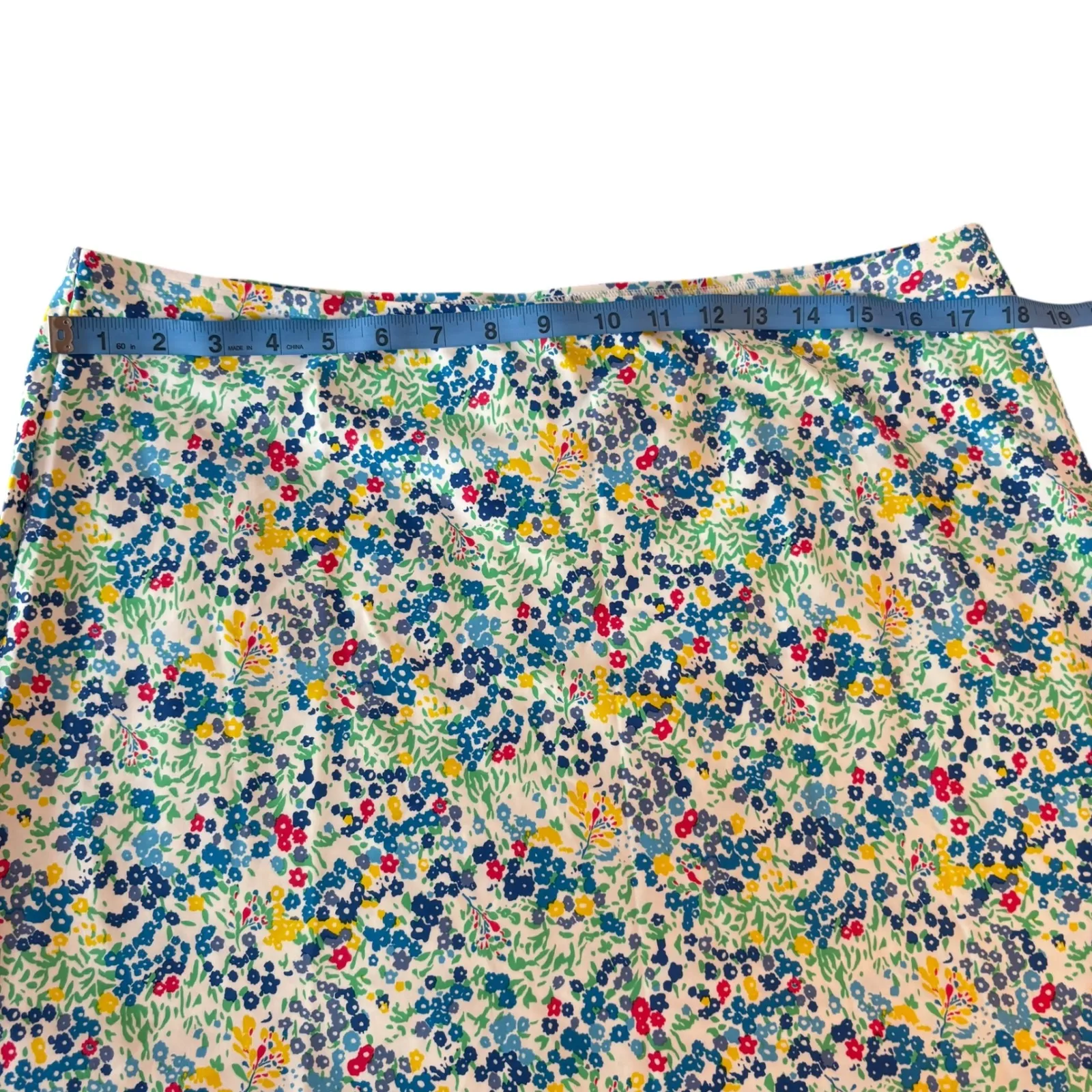 Patagonia Ocean Skirt Floral Print Lightweight Casual Active NWT‎ Size L - Image 2