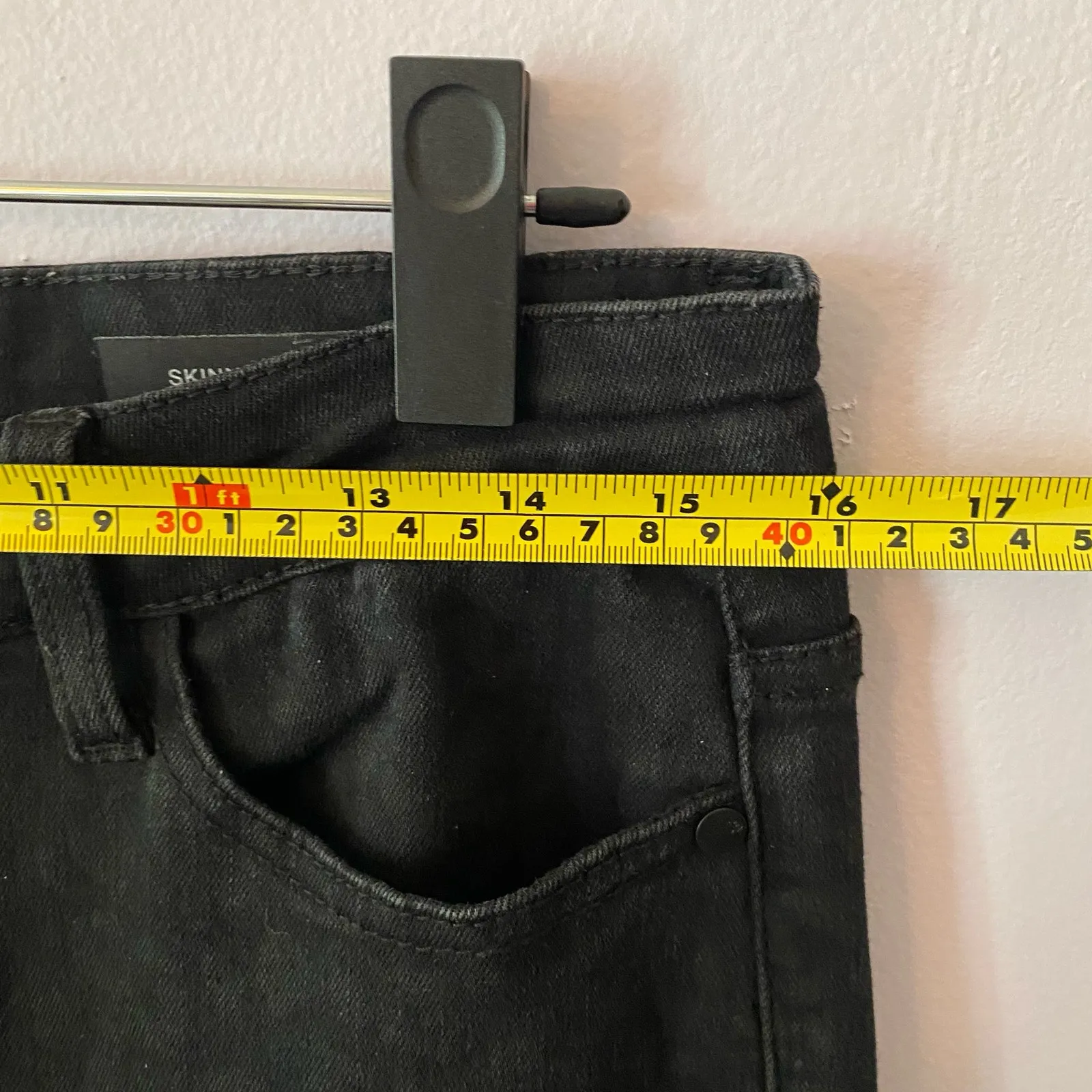 Judy Blue Skinny Fit Black Cheetah Print Jeans Pants Stretch Women's size 9 / 29 - Image 11