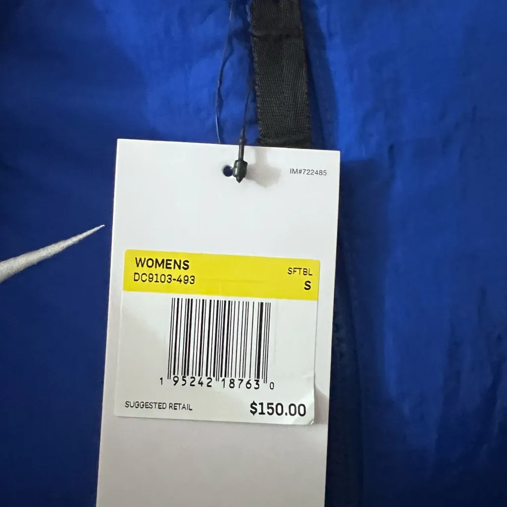 Nike Womens Baseball Jacket DC9103-493 Blue Sz Small $150 - Image 4