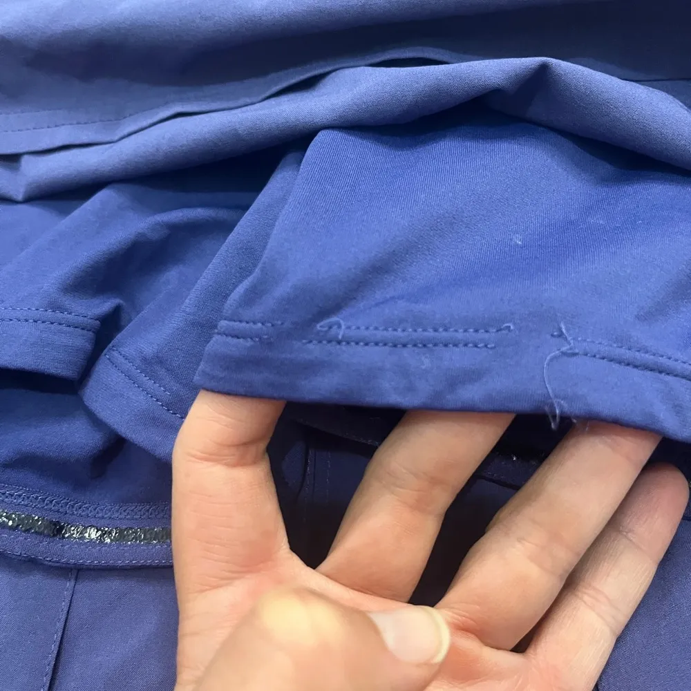 Lululemon Run Speed Pleated Tennis Skirt Skort Sz 6 Royalty Purple - Image 4