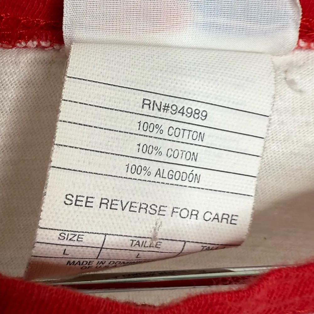 Campus Lifestyle Philadelphia Phillies Raglan Baseball Shirt Size Large Juniors - Image 2