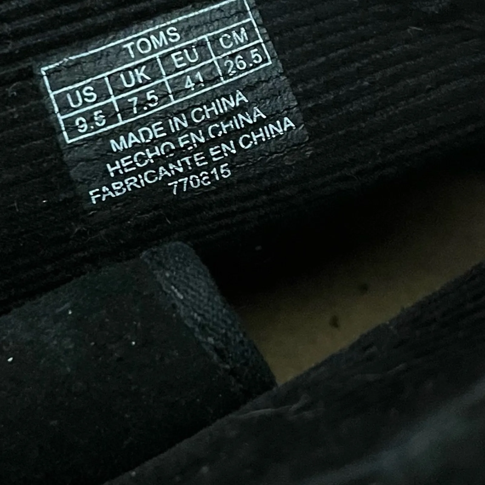 Toms‎ Black Paseo High Top Sneakers Size 9.5 - Image 10